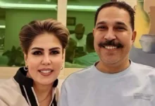 صورة فجر السعيد تزور عبدالله الرويشد بعد عودته من العلاج وإلغاء حكم حبسها