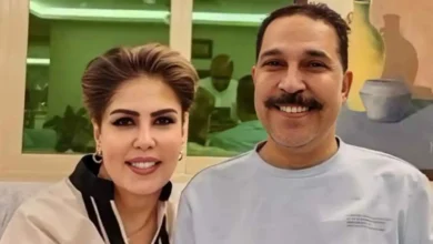 صورة فجر السعيد تزور عبدالله الرويشد بعد عودته من العلاج وإلغاء حكم حبسها