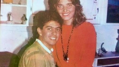 صورة نسرين ومحسن محيي الدين… حكاية حب هادئة انتهت براحة البال