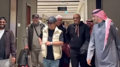 صورة #راشد_الماجد يصل #الرياض استعدادًا لحفله يوم الجمعة 30 يناير