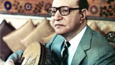 صورة محمد عبدالوهاب النهر الخالد الذي مازال يجري حتى الآن