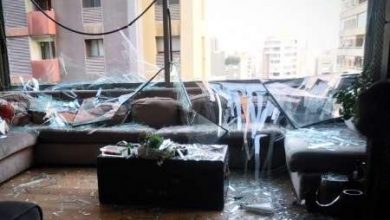 صورة نجمك تتابع تفاصيل الخراب الذي حل بمنازل نجوم بيروت