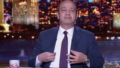 صورة عمرو اديب لمحمد رمضان : انا هربيك !