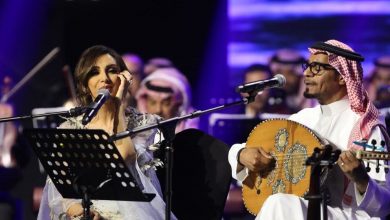 صورة من ابرز مفاجأت حفلات العيد .. دويتو يجمع رابح صقر وأنغام في حفل الرياض