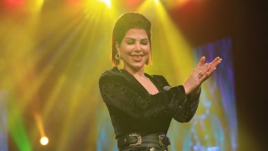 صورة شمس تشعل المسرح بأغانيها الحماسيه وتهدي السعودية هذه الأغنية ( فيديو )