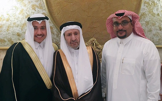 صورة ابراهيم الطلاسي يحتفل بزواجه في الرياض