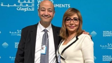 صورة عمرو أديب يردّ لأول مرة على الجدل المثار حول طلاقه من لميس الحديدي