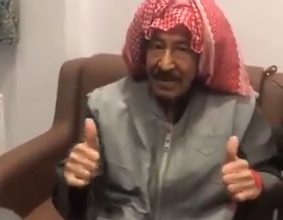 صورة الصوت الجريح يجري عملية قسطرة ناجحه في لندن