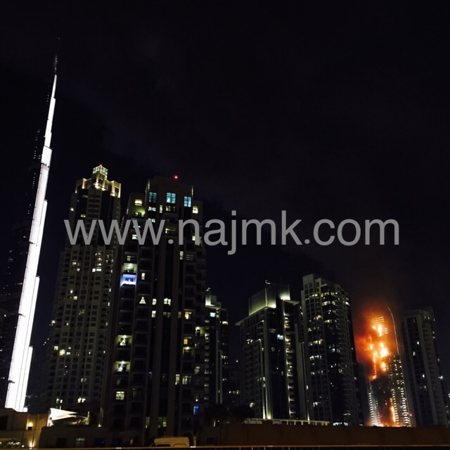 صورة دبي .. تحترق !