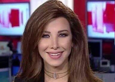 صورة نانسي عجرم مقدمة نشرة أخبار لأول مره