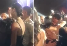 صورة بسمه بوسيل في اول ظهور لها بعد طلاقها من تامر حسني