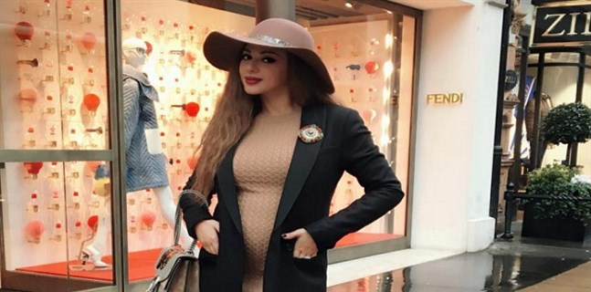 صورة ميريام فارس بعد ان زاد وزنها بسبب الطفل